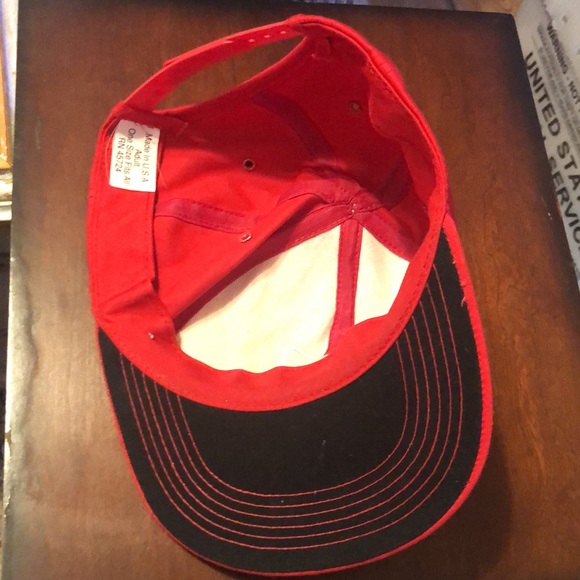 Vintage Marlboro Racing Hat 80s 90s Snapback Cap Cigarettes Team Penske - Picture 7 of 8